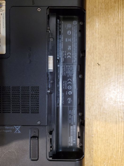 Ноутбук hp cq56-104ca hdd100gb ddr3 2gb