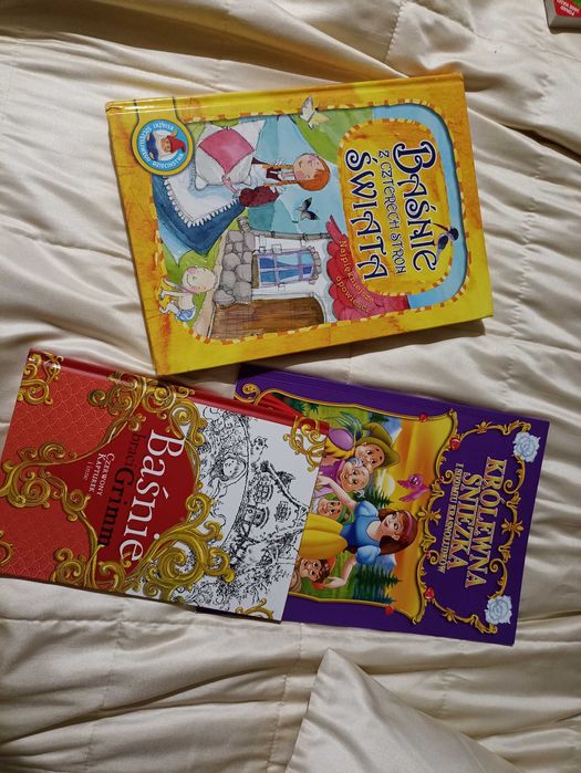 3 książki baśni dla dzieci