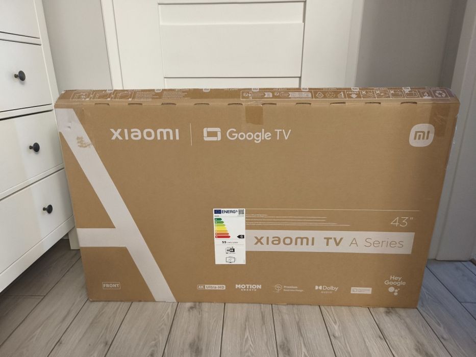 Nowy telewizor Xiaomi 43" Google TV