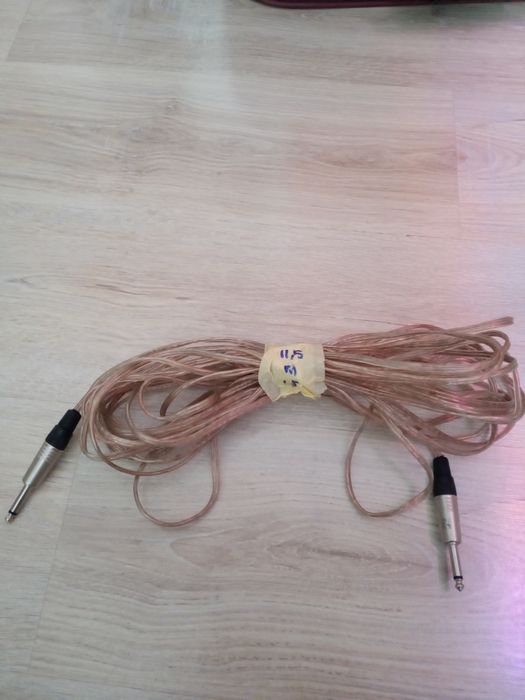 Kable glosnikowe "jack-jack" 2x2,5 i 2x1.5