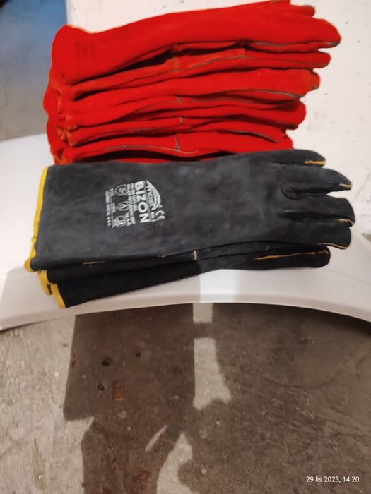 Rękawice spawalnicze
