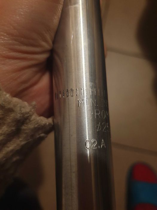 Min insert promax 25.8 0.2 a 14 rower części wspornik sztyca siodla