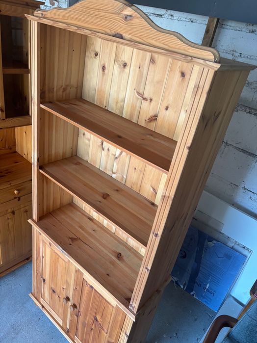 Biblioteczka, regał sosnowy