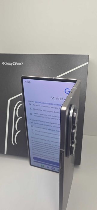 Samsung Z Fold 512GB Titanium Silver – Como Novo | Garantia | Financiamento até 36 X