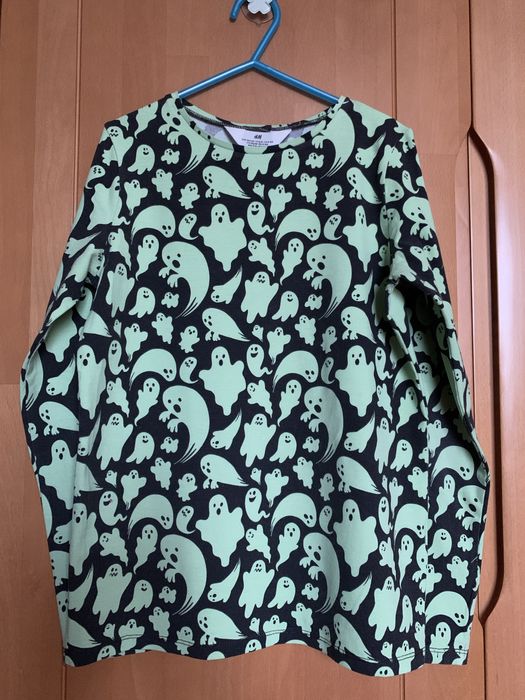 Реглан лонгслив кофта H&M на 8-10 лет (134-140 см)