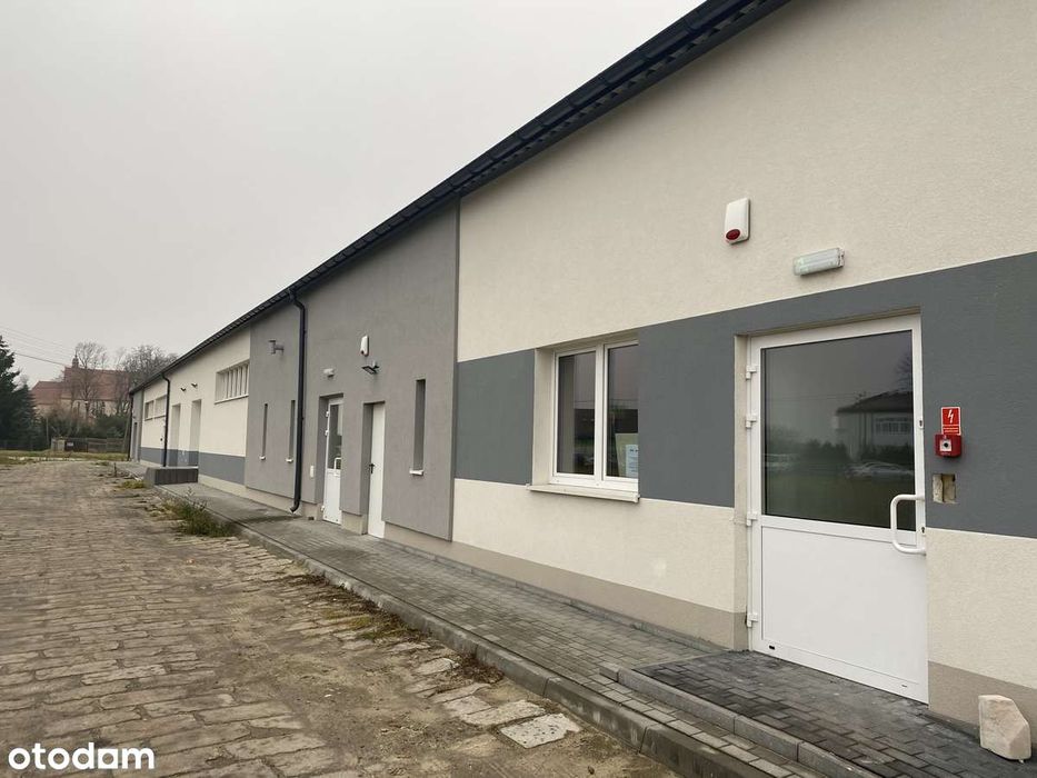 Hala 1050 m² z biurem i parkingiem – Stary Uścimów, po remoncie,