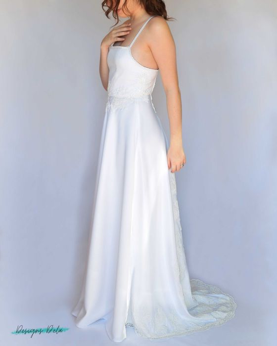 Vestido de Noiva Personalizável - Bela