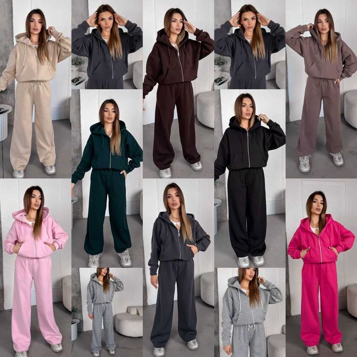 Опт та роздріб! Трендовий теплий костюм з трьохнитки + Подарунок*