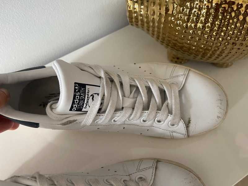 Adidas stan smith 38 2/3 sportowe buty sneakersy granatowe