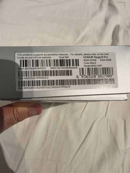 Honor Magic 8 pro novo com fatura e garantia