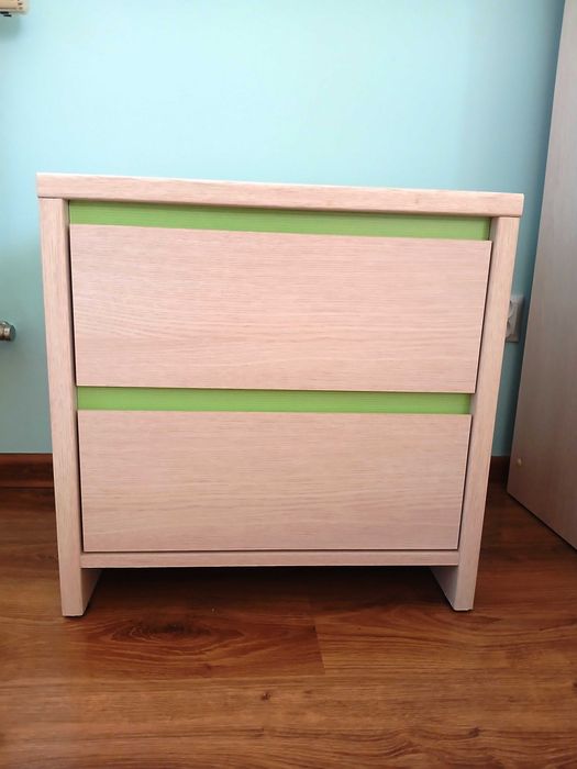 Zestaw mebli dziecięcych młodzieżowych Black Red White Numlock