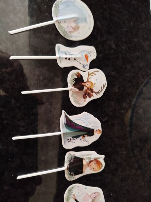 Decoração para bolo da Elsa (Frozen)