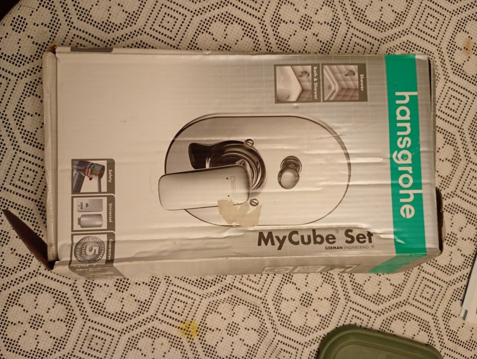 Hansgrohe MyCube set jednouchwytowa podtynkowa bateria wannowa