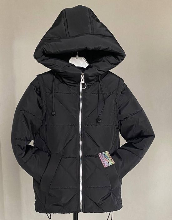 Курточка/Куртка желетка демисезонная на девочку 146р.