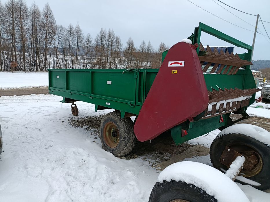 Rozrzutnik obornika polski mały 3t   transport