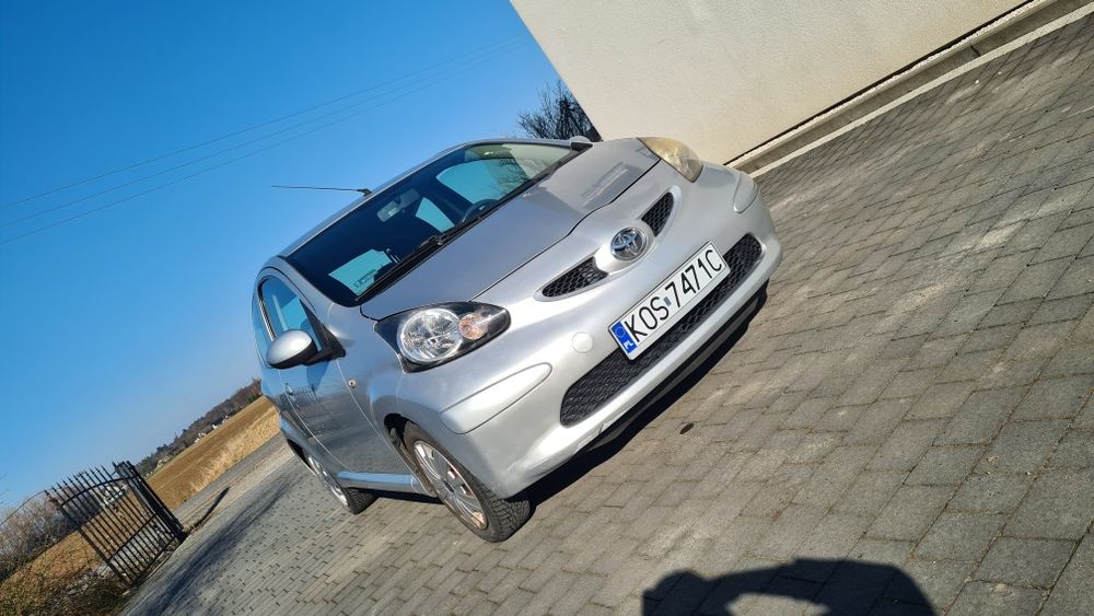 Toyota Aygo 1.0 VVT-i 68 KM | 2007 | Klima | Przegląd 01.2027 | OC 07.