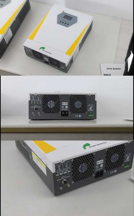 Гібридний сонячний інвертор PowMr Easun Solar  3-3.2 кВт 24V