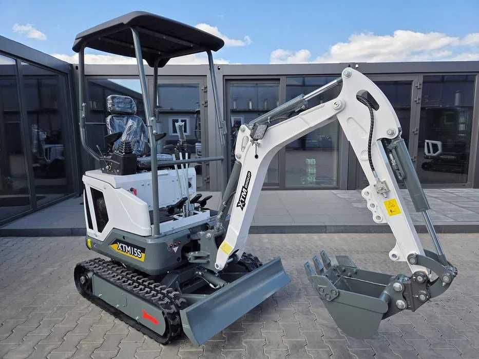 XTM X15 bez kabiny mini koparka, GWARANCJA