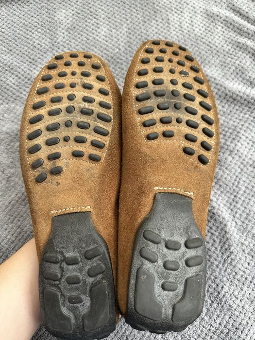 Замшеві мокасини santoni (оригінал)