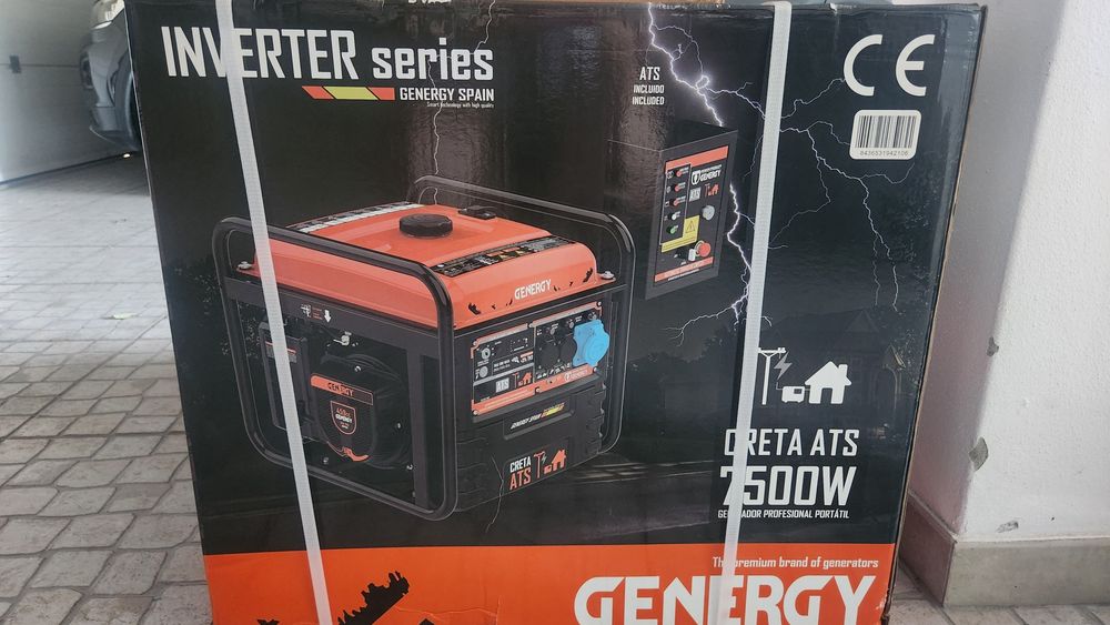 NOVO Gerador Genergy 7500W