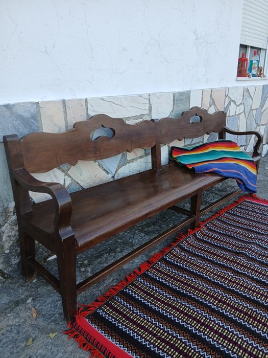 Banco antigo 2,25m por 46cms largura anos 60