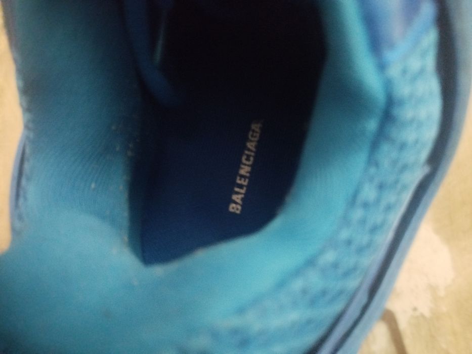 Balenciaga track blue