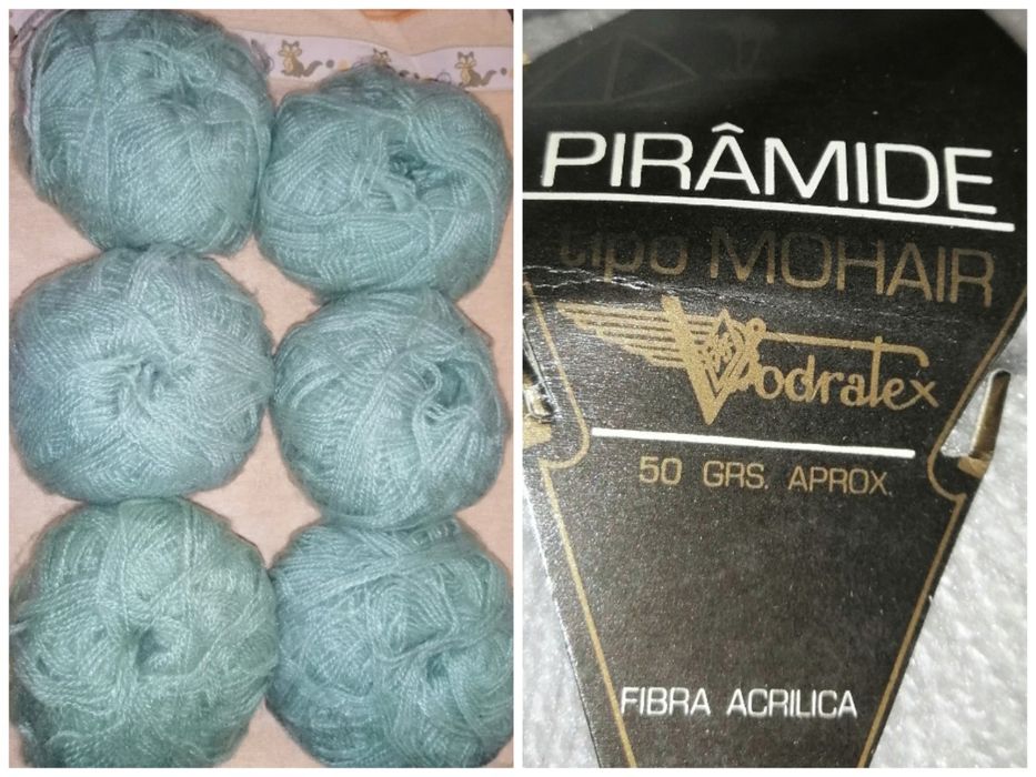 Lãs pretas e cores .1,20 cada