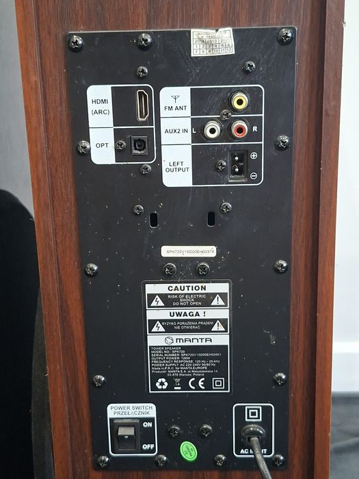 Aktywne kolumny podłogowe Manta SPK720