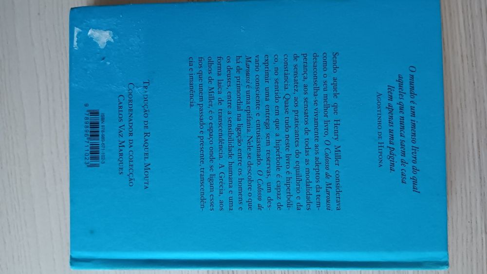 Henry Miller, O Colosso de Maroussi