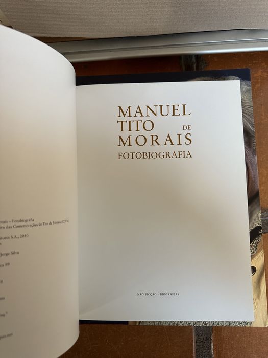 Livro Manuel Tito de Morais Fotobiografia