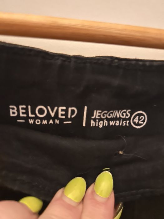 Spodnie czarne jeans