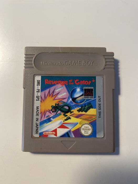 Jogos Game Boy F1 Race e Revenge of the Gator