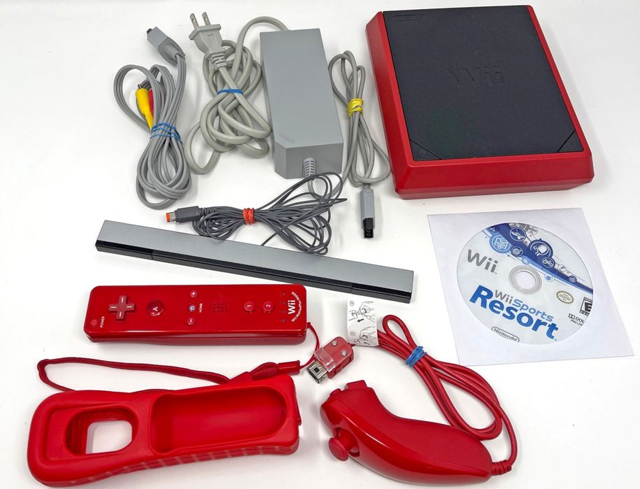 Wii mini vermelha