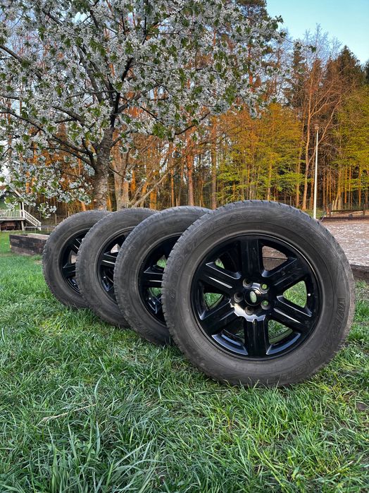 land rover felgi aluminiowe  czarna perła 4 szt