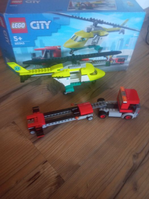 LEGO city  laweta helikoptera ratunkowego 60343