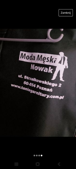 Biała koszula męska