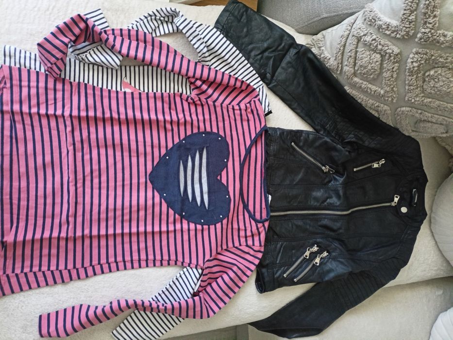 Kurtka koszulki rozmiar 152 Zestaw 3