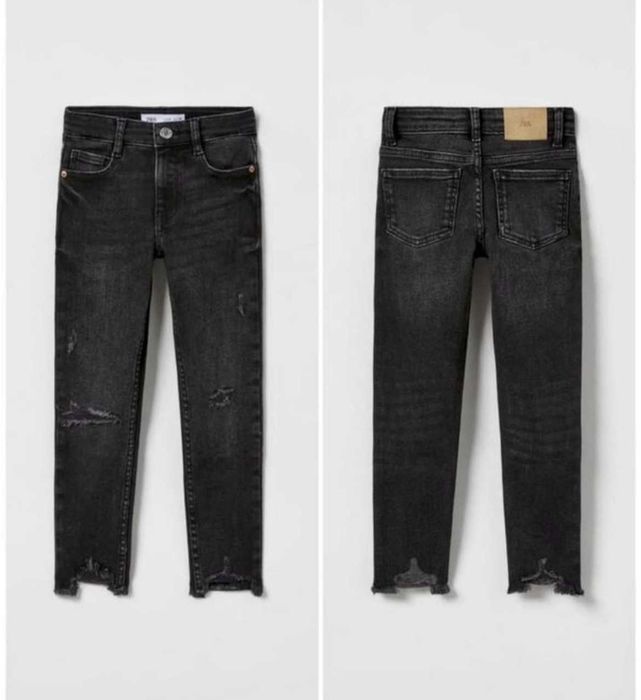 Джинси ZARA джинсы штани палаццо мом скіні скинни