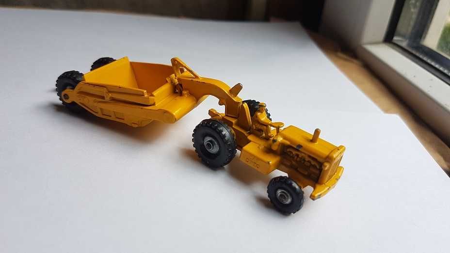 Matchbox Lesney CATERPILLAR Earth Mover Scraper UNIKAT