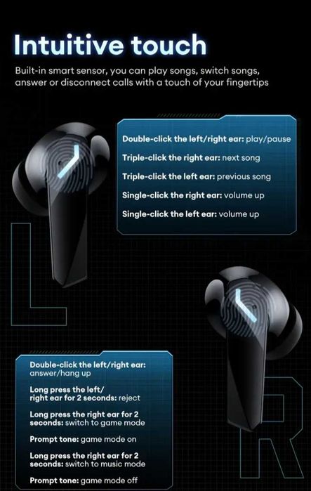 Auriculares/Fones Lenovo XT53 | Bluetooth 5.4 + Som Equilibrado [Novo/Selado]