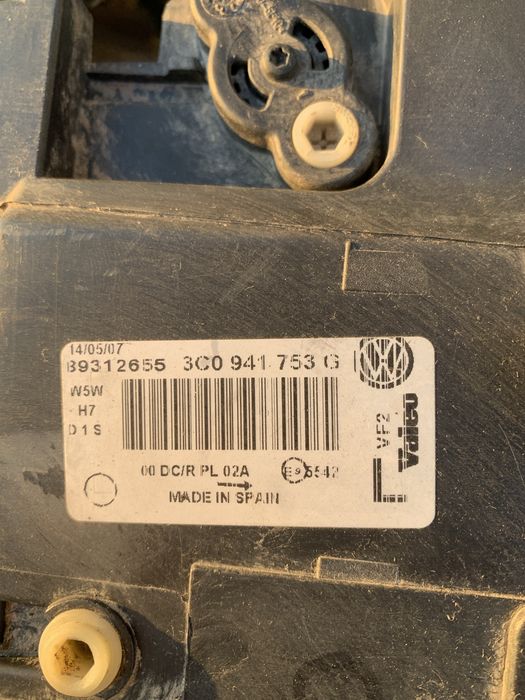 Faróis Xenon Originais VW Passat b6