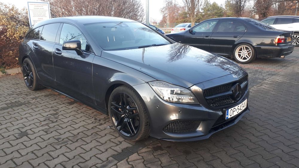 CLS 350d AMG bezwypadkowy poliftowy w pakiecie AMG