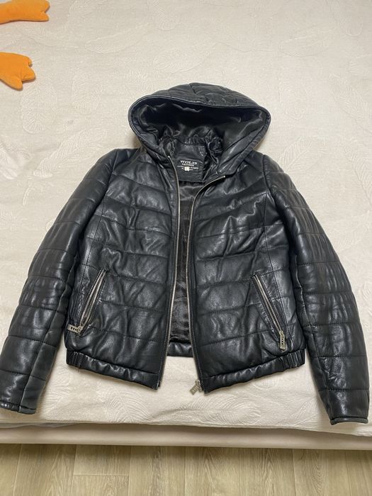 Куртка женская кожанная