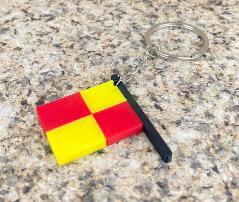 Porta Chaves Arbitro Assistente (Bandeirola)
