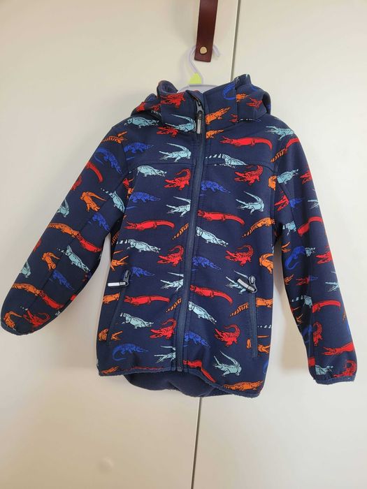 Kurtka przejściowa, softshell, chłopięca, r. 110