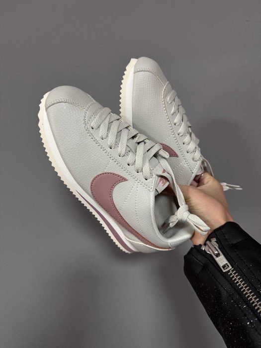 Кросівки Nike Cortez Shadow White Powder premium