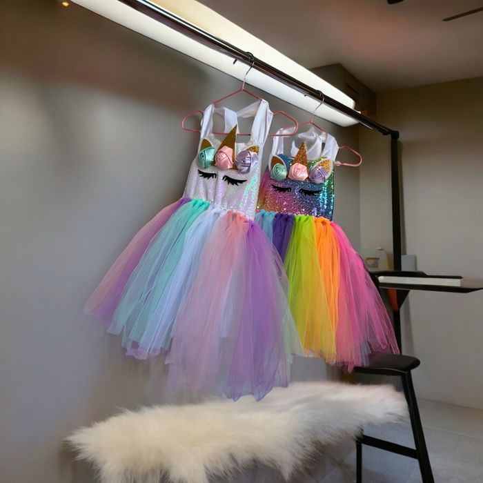 Плаття єдинорога 1-7 років один годик плаття детское единорог