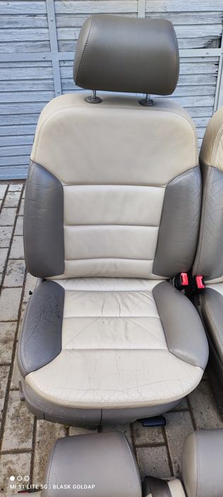 Fotele z Kanapą Skóra Nie Grzane z Audi A6 C5 2.5 Q Allroad  Gołdap