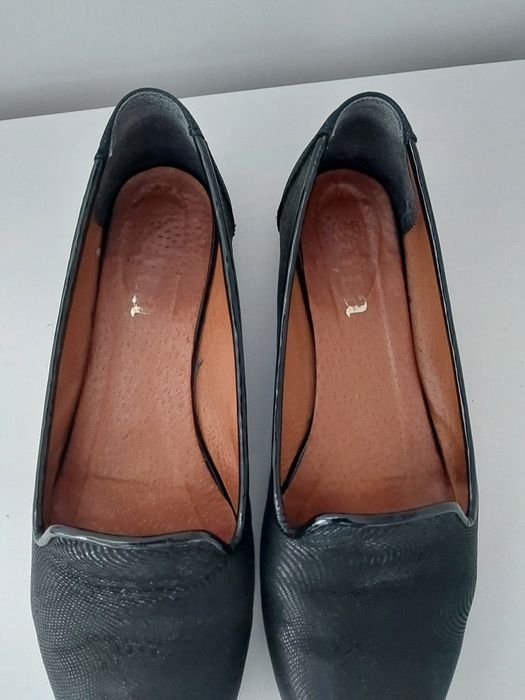 Czarne mokasyny Bayla 38