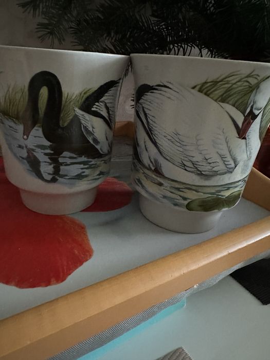 Чашка,ссср,600 мл,довбыш,Лебединая верность